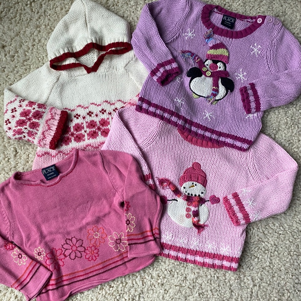 Bundle of Children’s Place Sweaters